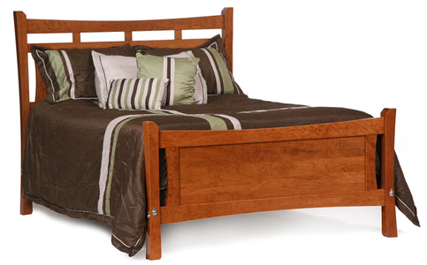 Madison - Hardwood Panel Bed with Optional Under Bed Storage
