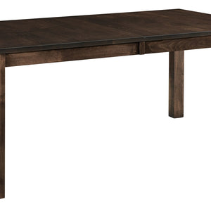 Manhattan Leg- Handcrafted Solid Top or Extension Dining Table