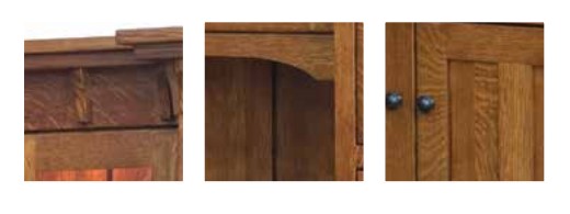 Manitoba - Amish 4 Door 2 Drawer Dining Hutch