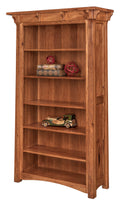 Manitoba - Amish Hardwood Open Bookcase