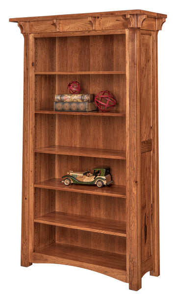 Manitoba - Amish Hardwood Open Bookcase
