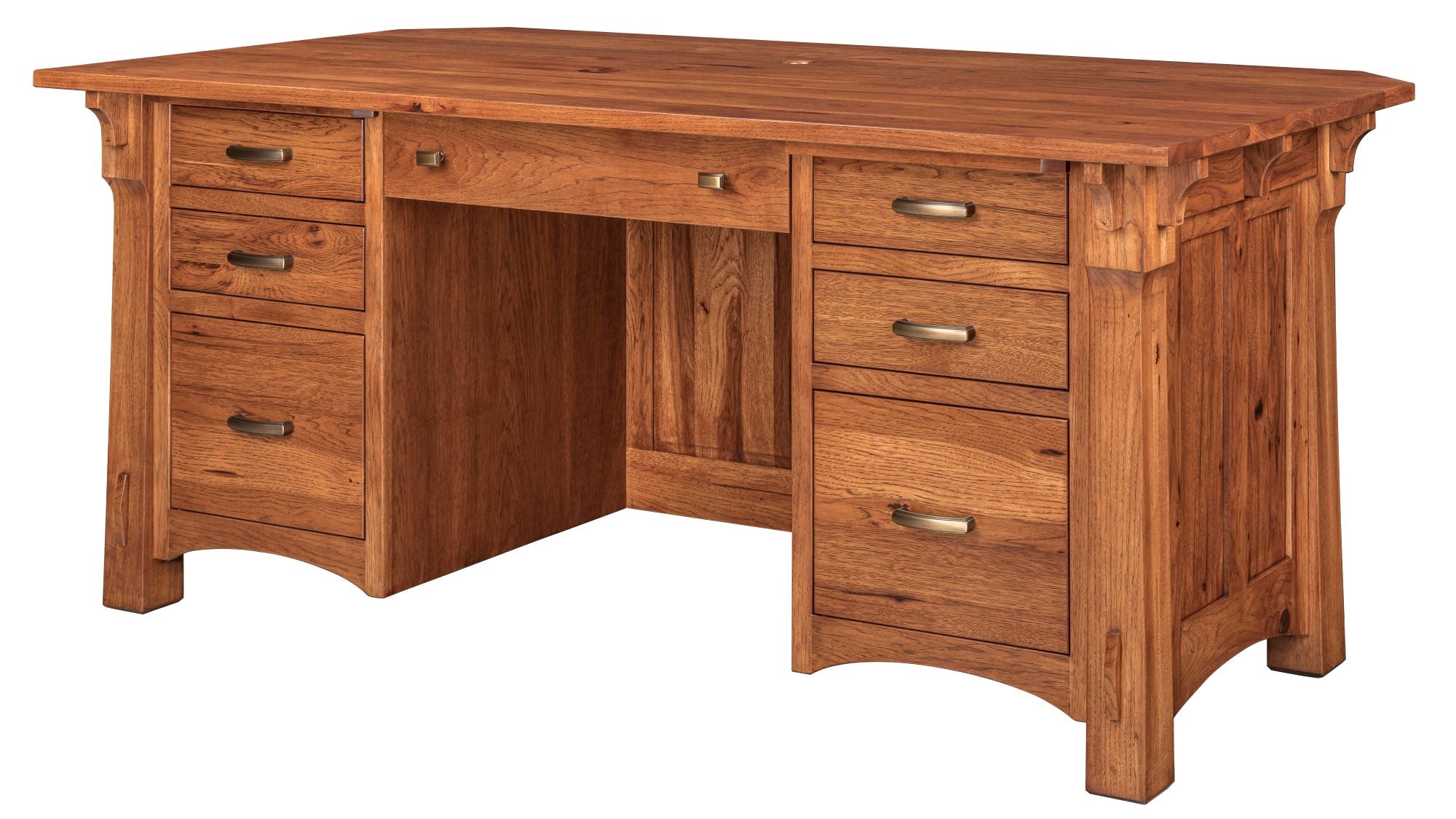 Manitoba - Amish Solid Wood Executive Desk