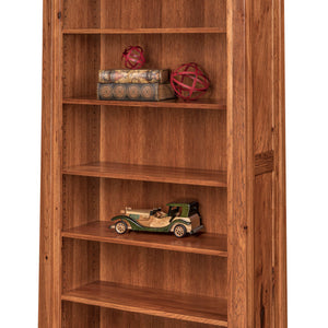 Manitoba - Amish Hardwood Open Bookcase