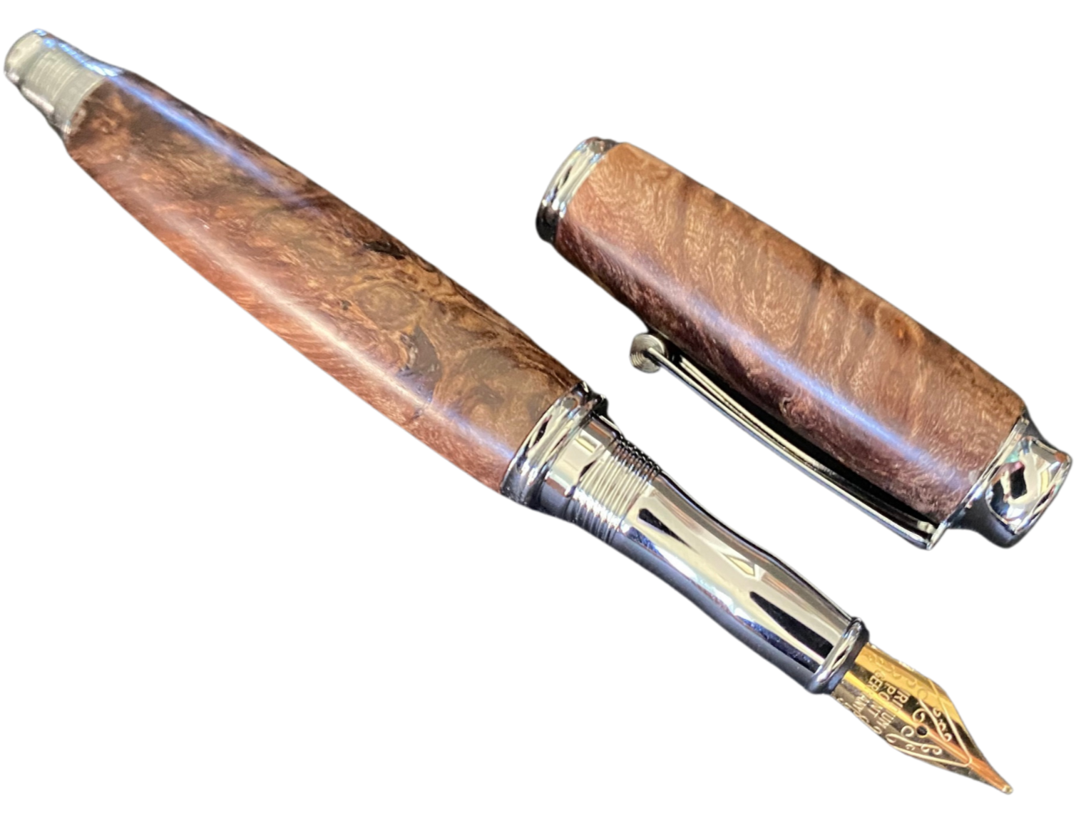 Walnut Wood Bolt Action Pen from The Wood Reserve