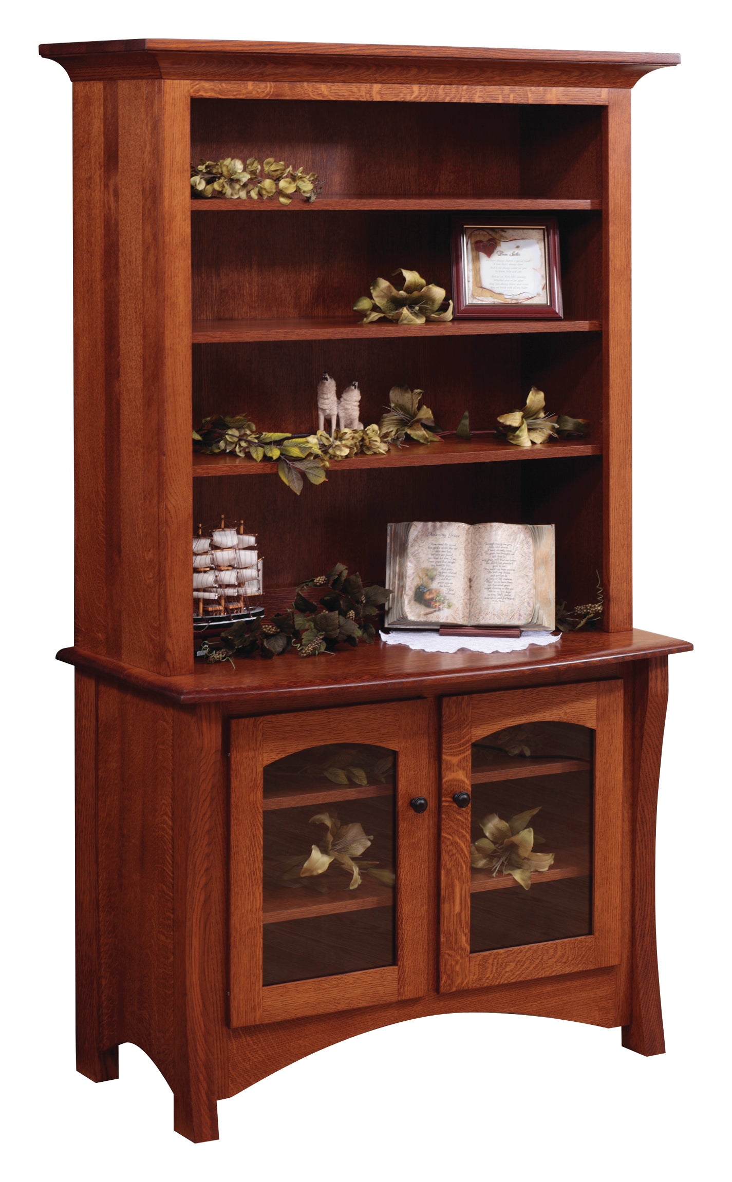 Master - Amish Handcrafted 42"W Bookcase