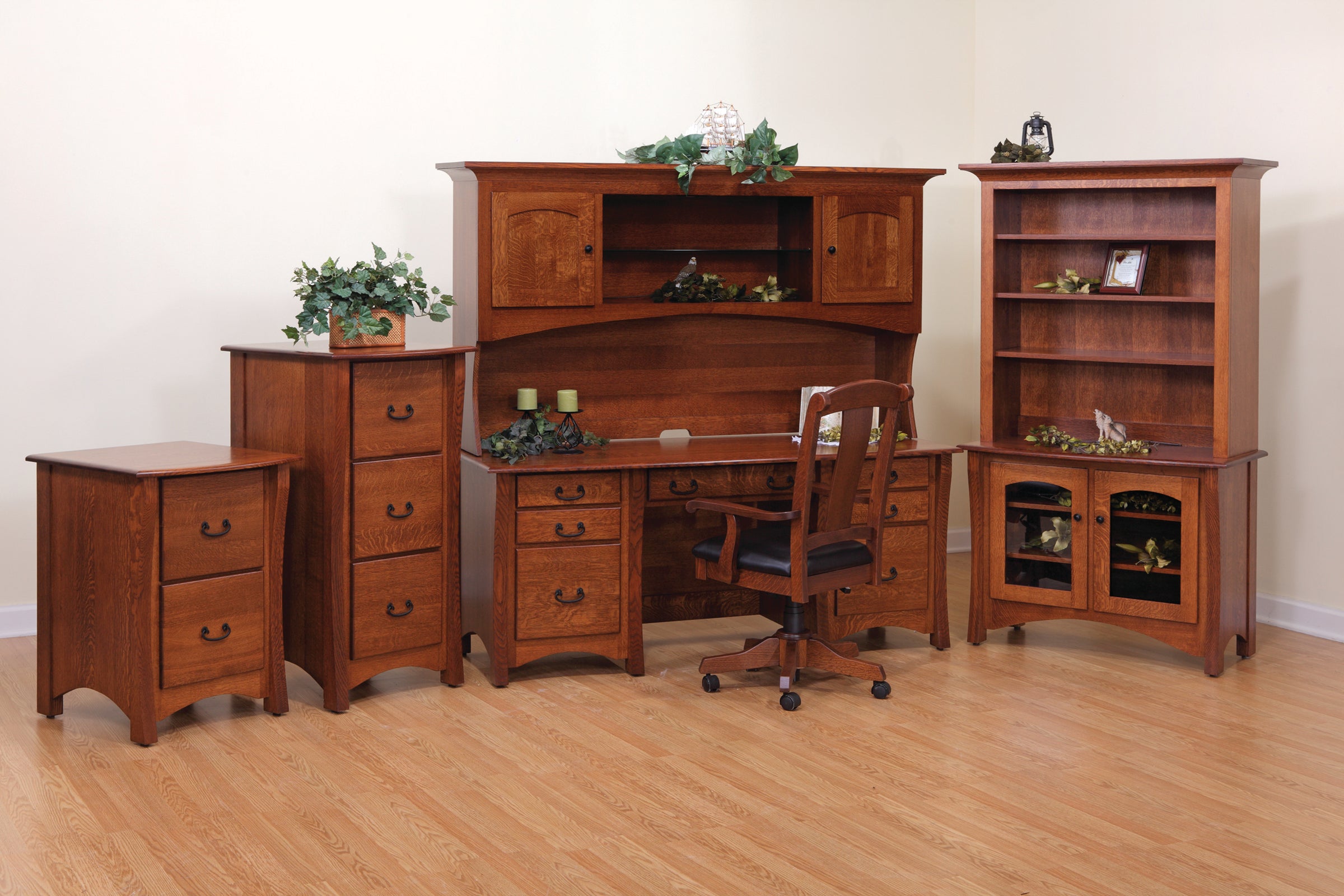 Masters Draw File Master - Amish 2 Drawer File Cabinet - The Wood Reserve