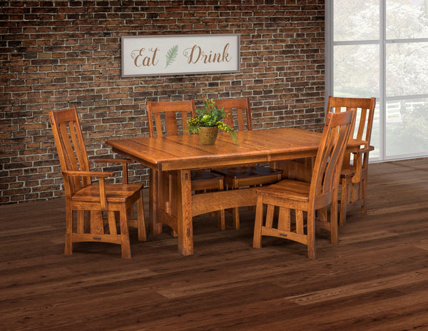 Mccoy - Amish Handcrafted Solid Wood Dining Chair