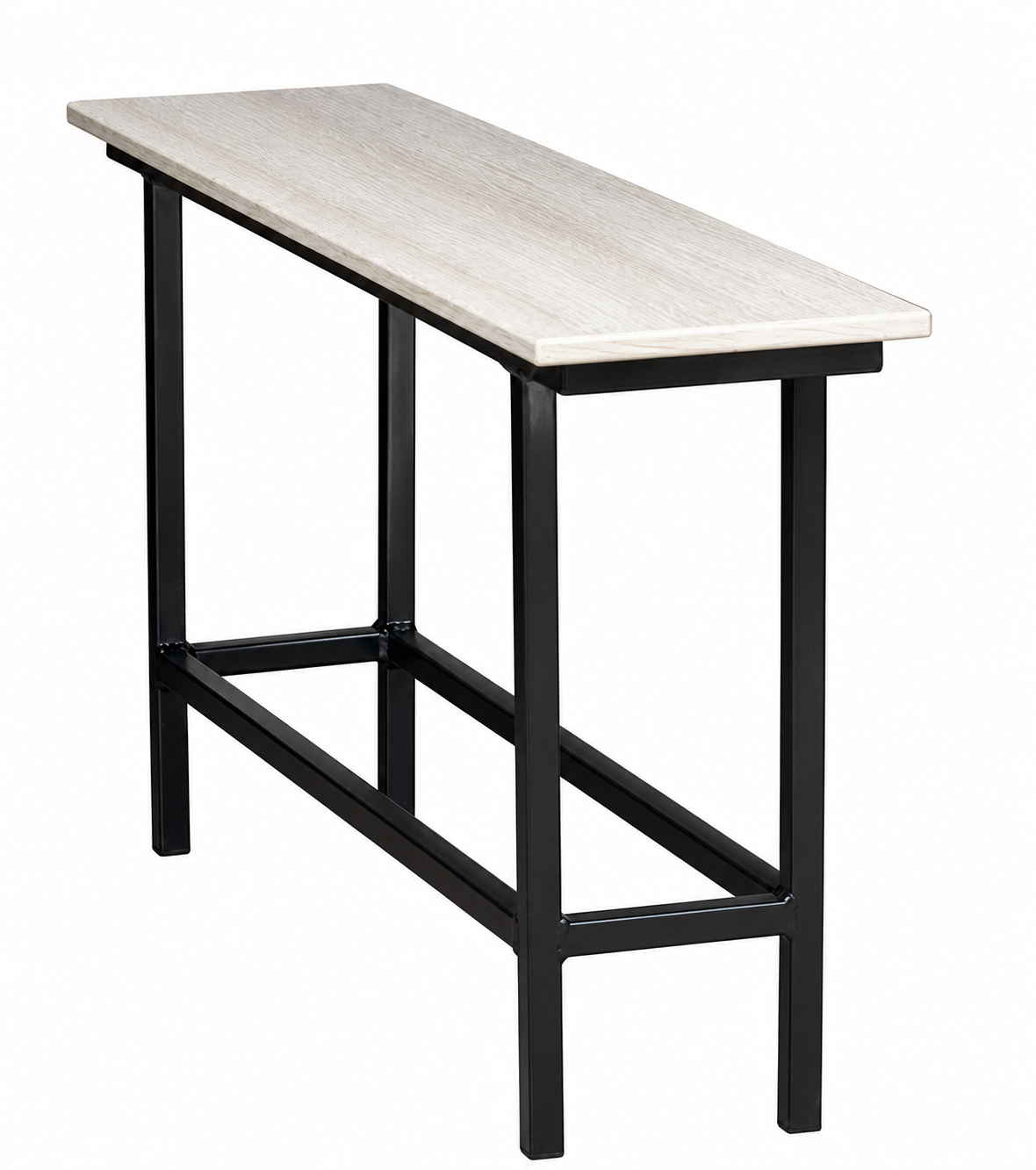 Mirror Lake - Poly Wood & Powder Coated Steel Outdoor Bench