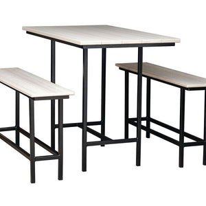 Mirror Lake - Poly Wood & Powder Coated Steel Outdoor Table