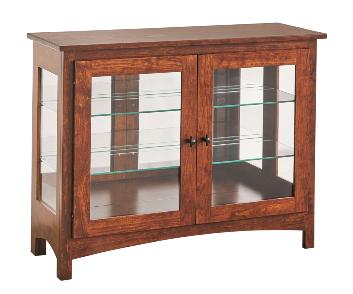 Mission - Amish Hardwood Small Console Cabinet