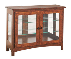 Mission - Amish Hardwood Small Console Cabinet