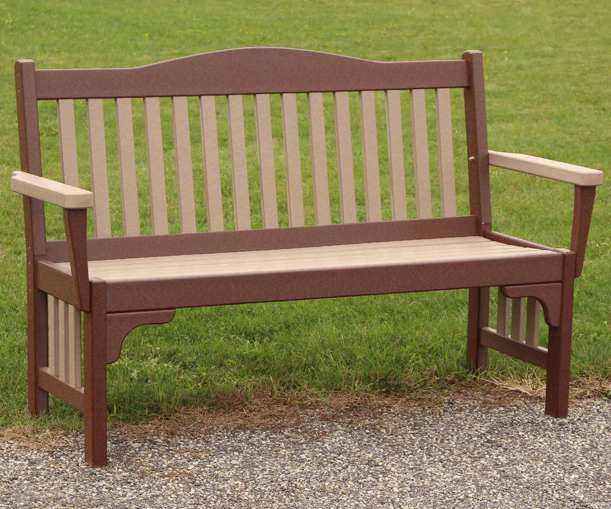 Mission - Poly Outdoor Park Bench