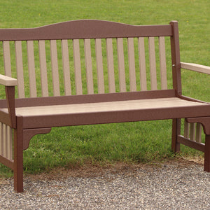 Mission - Poly Outdoor Park Bench
