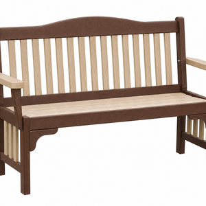 Mission - Poly Outdoor Park Bench