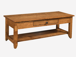 Modern Mission- Amish Handcrafted Coffee Table