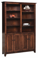 Modern Mission- Amish Handcrafted 48" Bookcase 
