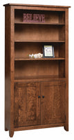 Modern Mission - Amish Handcrafted 36" Bookcase