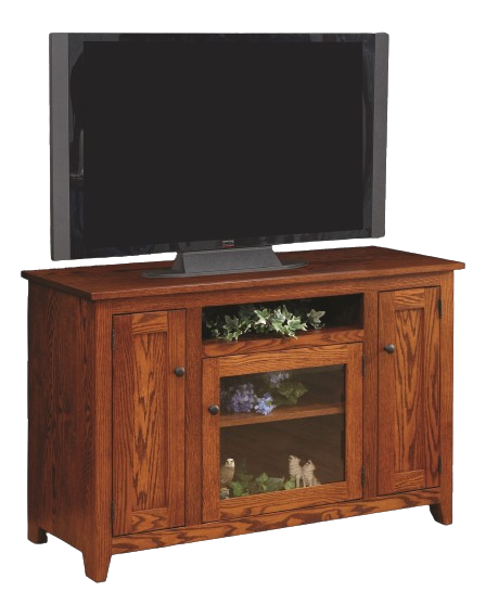 Modern Mission - Amish Handcrafted 50" TV Console
