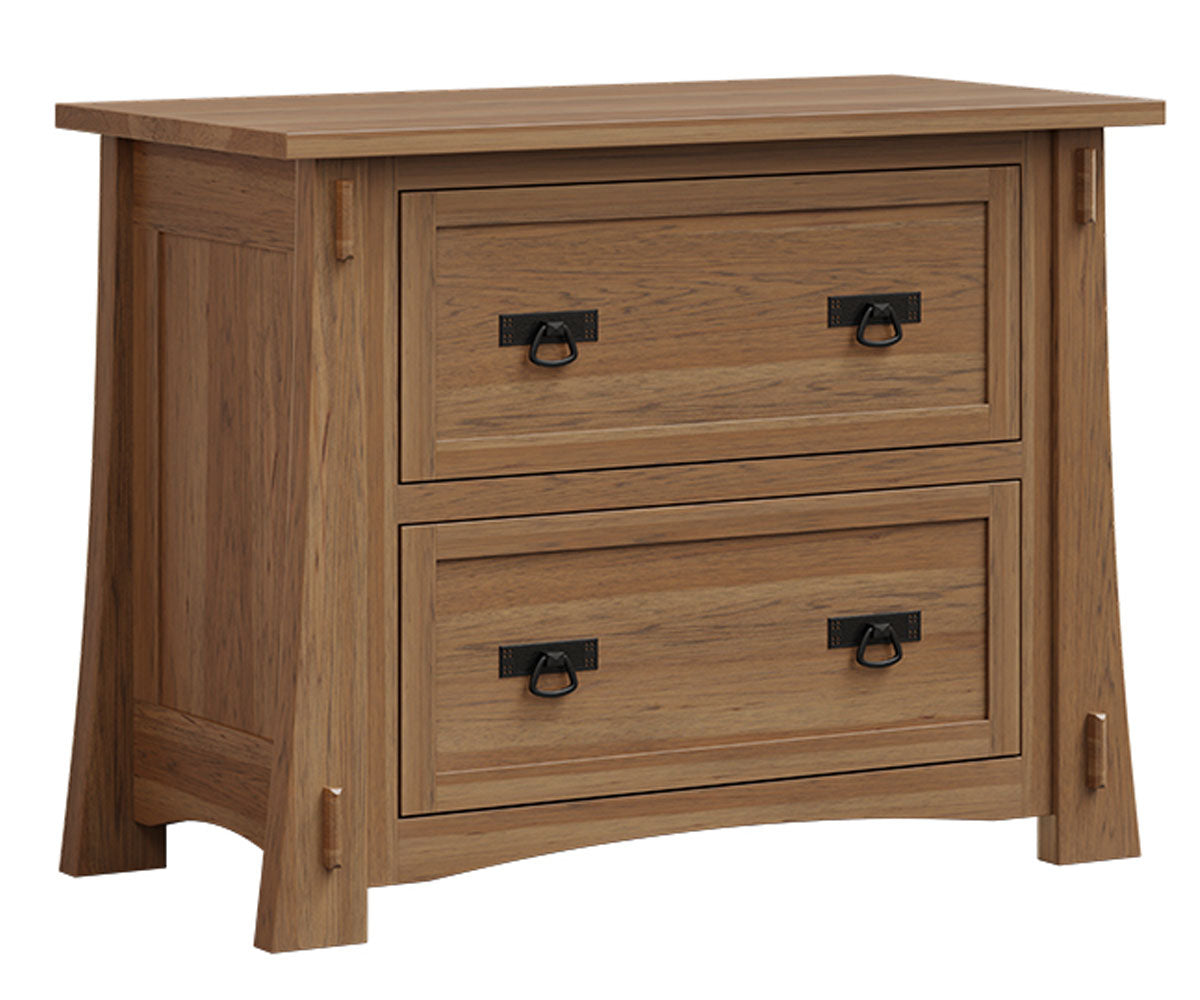 Modesto- Amish Solid Wood Lateral File Cabinet