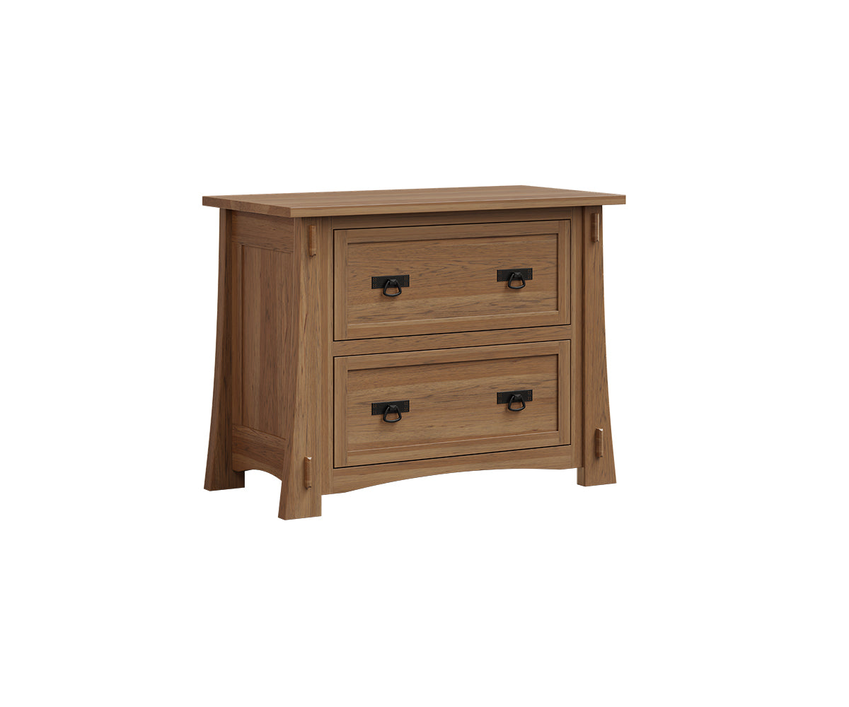 Modesto- Amish Solid Wood Lateral File Cabinet