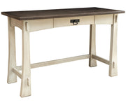 Modesto- Amish Handcrafted Open Writing Desk / Quick Ship