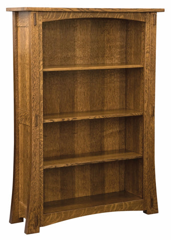 Modesto- Amish Solid Wood Open Bookcase