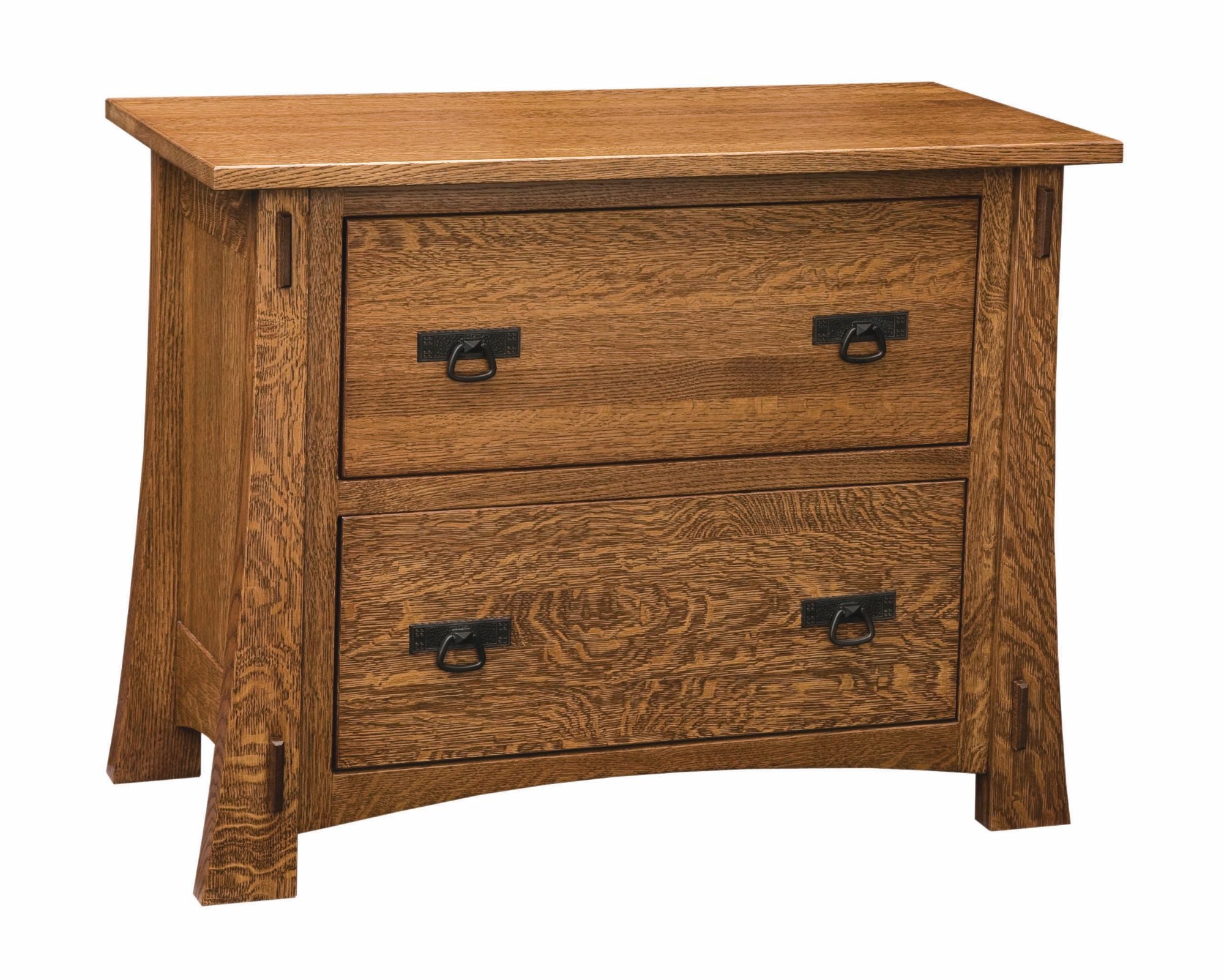 Modesto- Amish Solid Wood Lateral File Cabinet