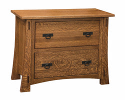 Modesto- Amish Solid Wood Lateral File Cabinet