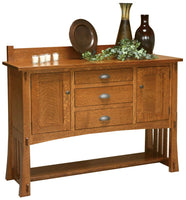 Modesto - Amish Solid Wood Sideboard Cabinet
