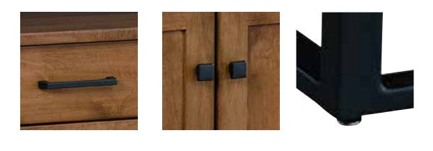 Monet - Amish 4 Door 4 Drawer Dining Hutch