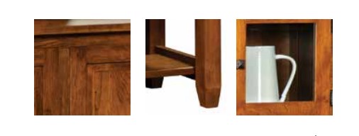 Montego - Amish 3 Door Dining Hutch