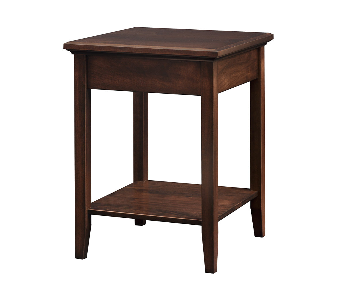 Newport- Amish Hardwood Corner Table