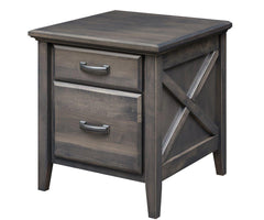 Newport- Amish Hardwood File Cabinet