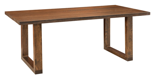 Nova - Handcrafted Solid Top or Extension Dining Table - The Wood Reserve