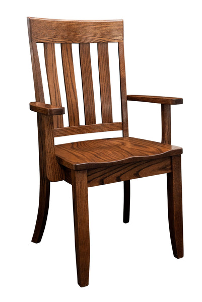 Oakland- Amish Handcrafted Solid Wood Dining Chair