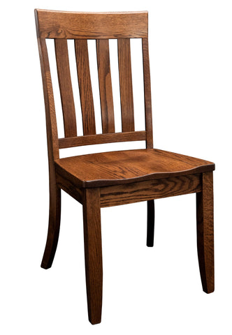 Oakland- Amish Handcrafted Solid Wood Dining Chair