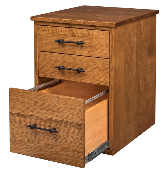 Oasis- Amish Solid Wood File Cabinet