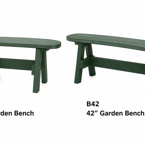 Outdoor Poly Garden Bench