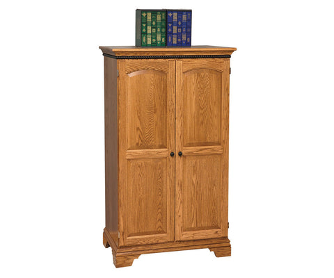 Petite - Amish Hardwood Computer Armoire