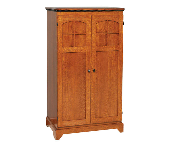 Petite Mission - Amish Hardwood Computer Armoire