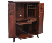 Petite Mt Eaton- Amish Hardwood Computer Armoire
