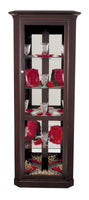 Philmont - Amish Solid Wood Poplar Small Corner Curio Display Cabinet