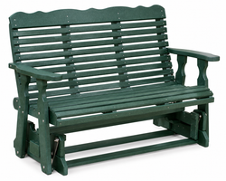 Plainback - Poly Outdoor 5' Glider Bench