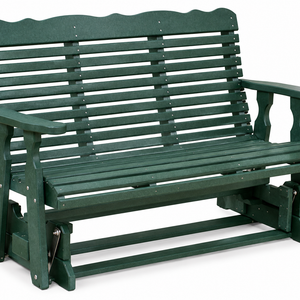 Plainback - Poly Outdoor 5' Glider Bench