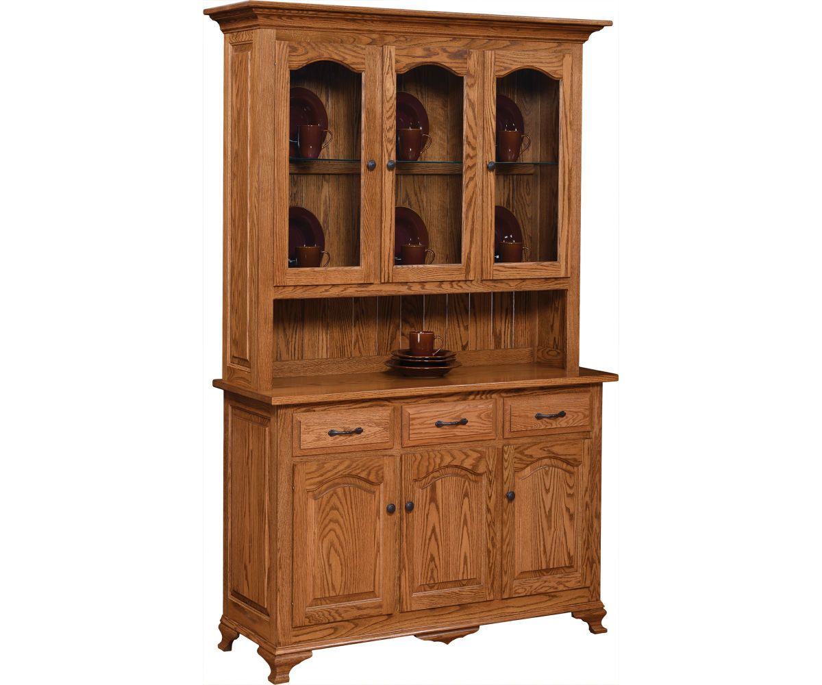 Plum Creek - Amish Hardwood 3 Door Dining Hutch