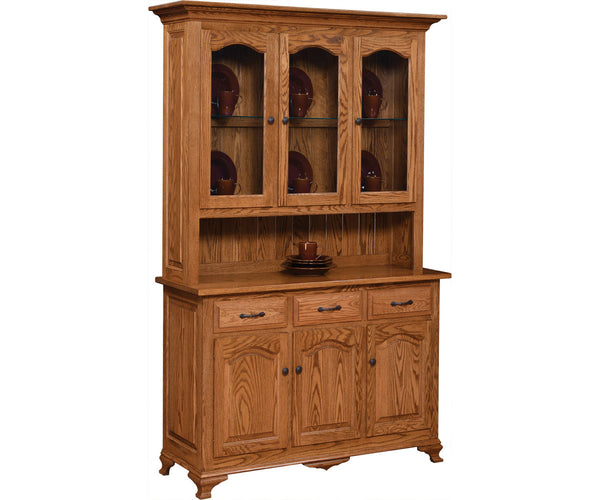 Plum Creek - Amish Hardwood 3 Door Dining Hutch