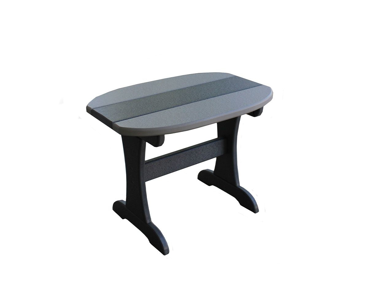Poly Outdoor Rectangle End Table