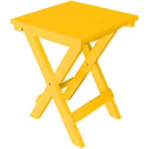 Poly Outdoor Square Folding Bistro Table