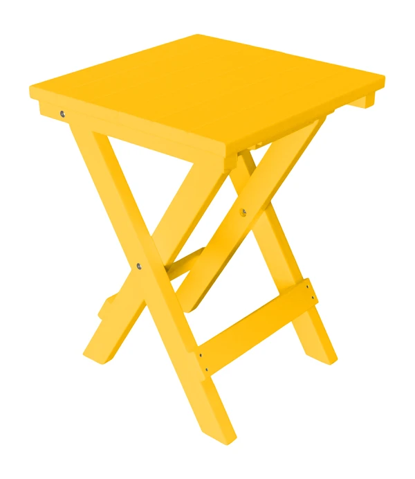 Poly Outdoor Square Folding Bistro Table