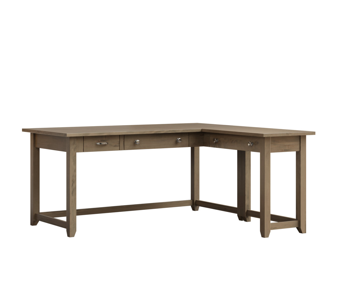 Premier - Amish Handcrafted Corner Desk
